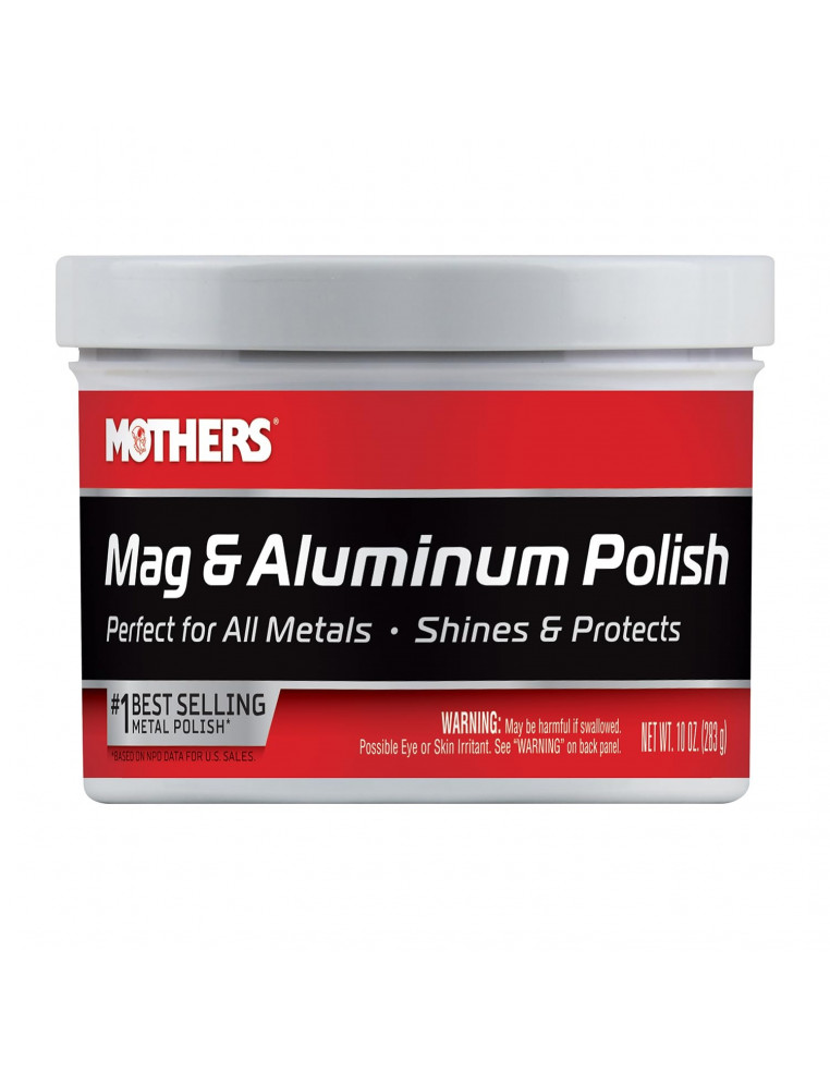 Mothers Mag & Aluminium Polish metalo poliravimo pasta