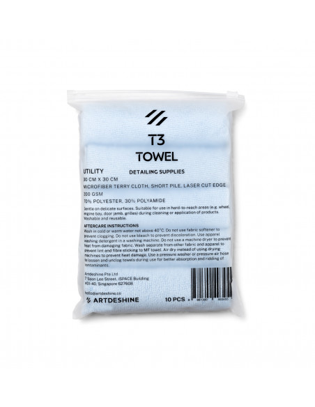 Artdeshine T3 Microfiber Towel